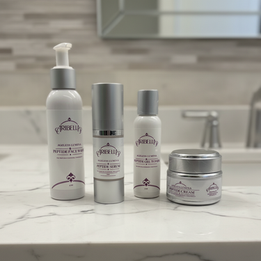 Ageless Lumina Peptide Bundle on marble counter
