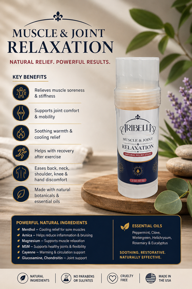 Muscle & Joint Relaxation Stick - 2oz Tube