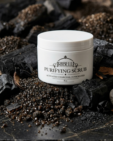 Activated Charcoal Purifying Scrub - 8oz